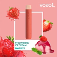 Puff Bar Vozol Star 800 2% - Strawberry Ice Cream